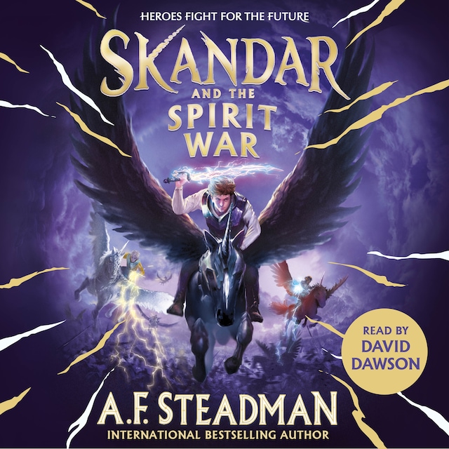 Book cover for Skandar and the Spirit War