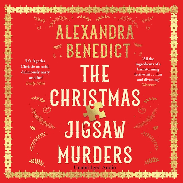 Buchcover für The Christmas Jigsaw Murders