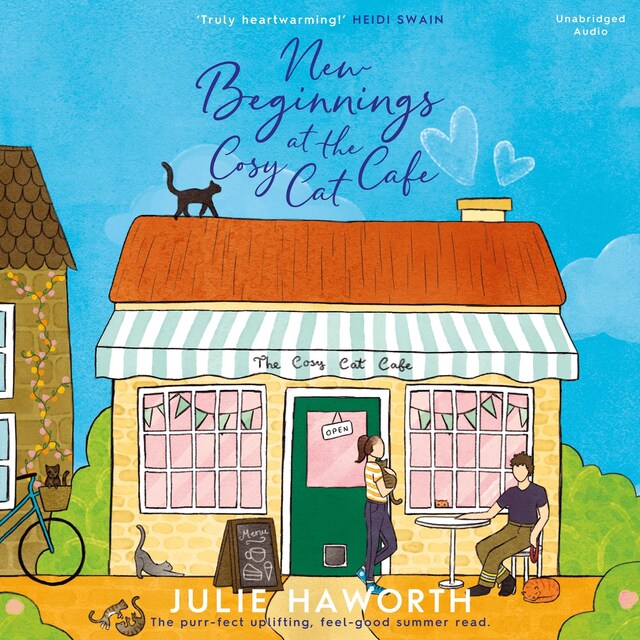 Couverture de livre pour New Beginnings at the Cosy Cat Cafe