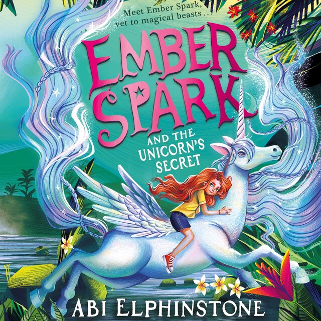 Book cover for Ember Spark and the Unicorn's Secret