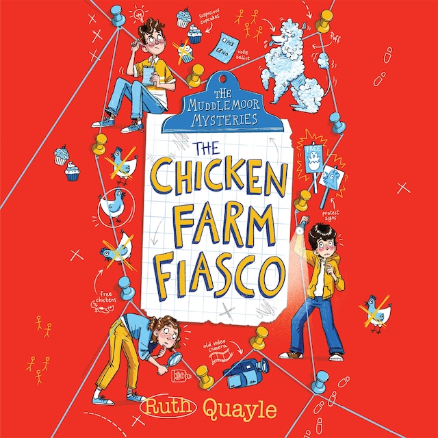 Couverture de livre pour The Chicken Farm Fiasco