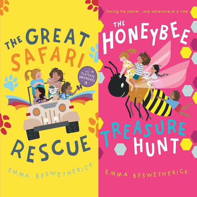 Book cover for Great Safari Rescue, The & The Honeybee Treasure Hunt