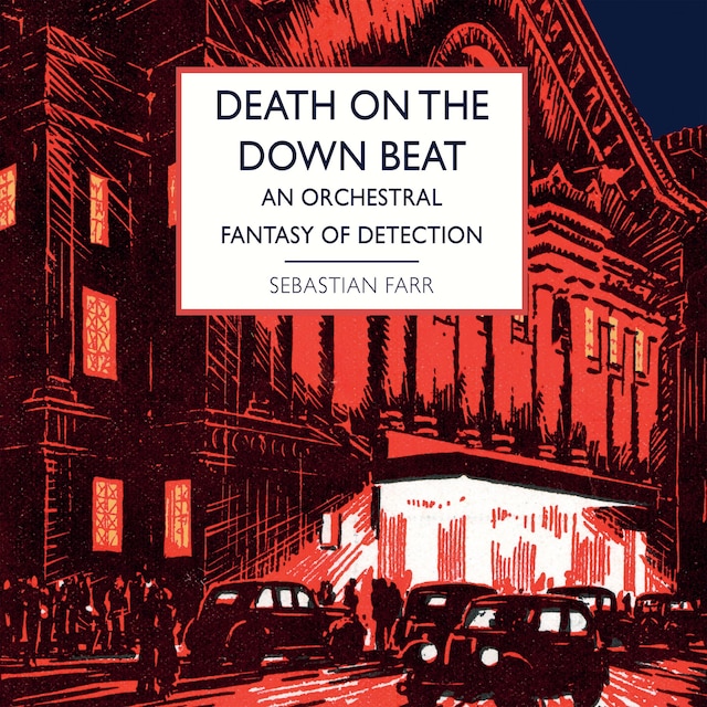 Book cover for Death on the Down Beat