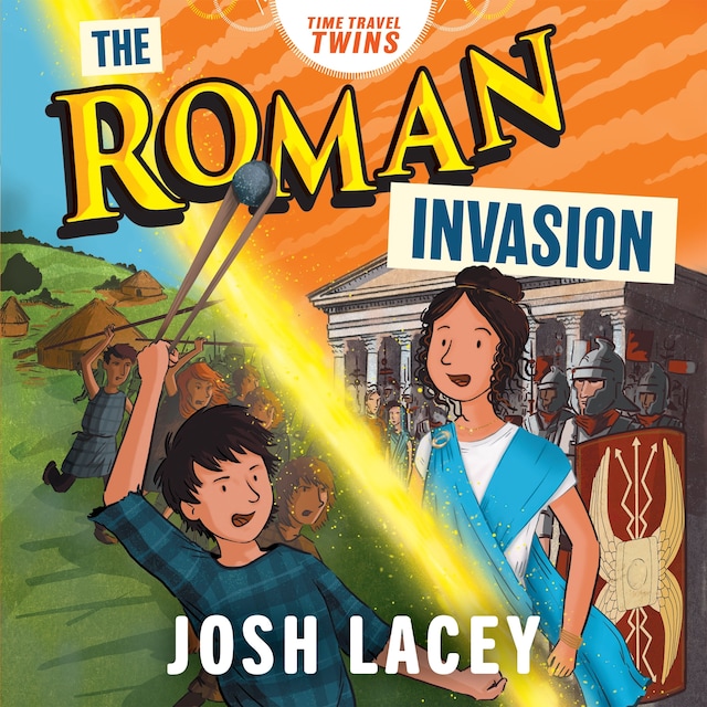 Book cover for Time Travel Twins: The Roman Invasion