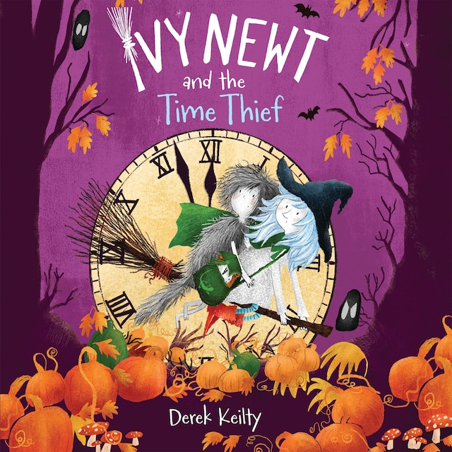 Book cover for Ivy Newt and the Time Thief