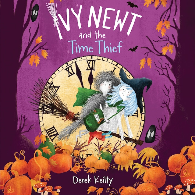 Boekomslag van Ivy Newt and the Time Thief