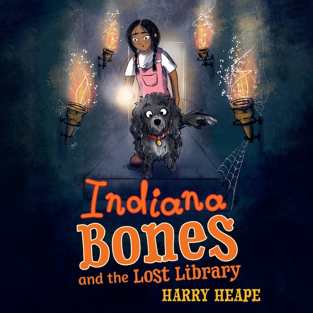 Book cover for Indiana Bones and the Lost Library