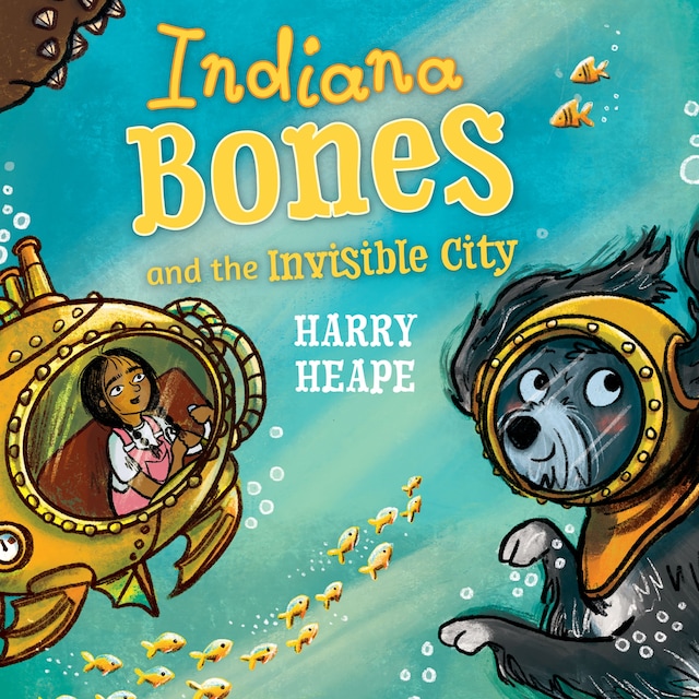 Book cover for Indiana Bones and the Invisible City