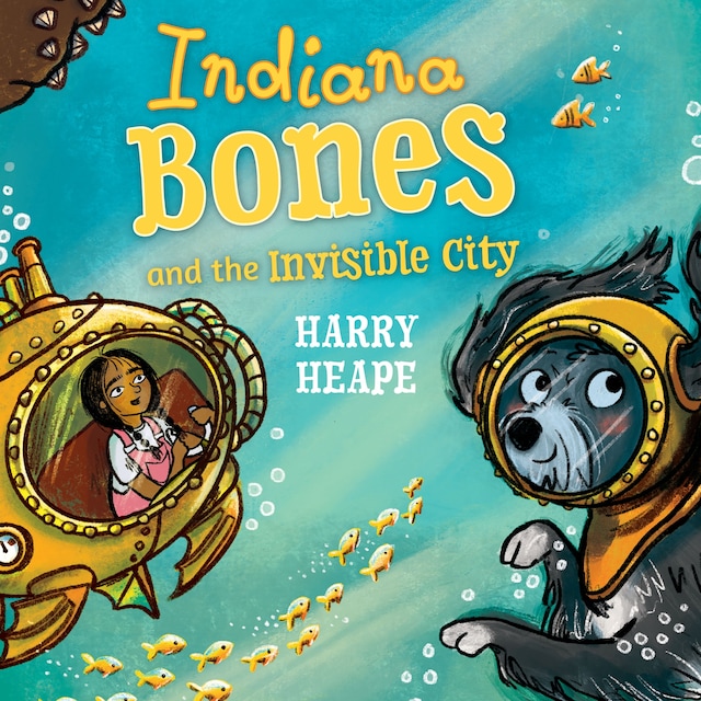 Okładka książki dla Indiana Bones and the Invisible City