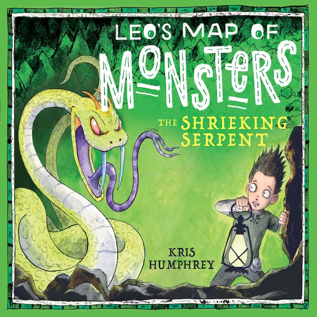Kirjankansi teokselle Leo's Map of Monsters: The Shrieking Serpent