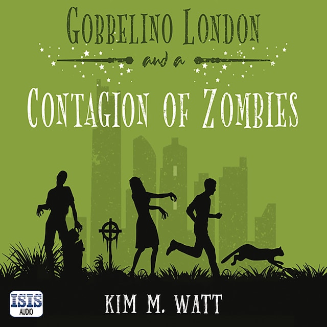 Book cover for Gobbelino London & a Contagion of Zombies