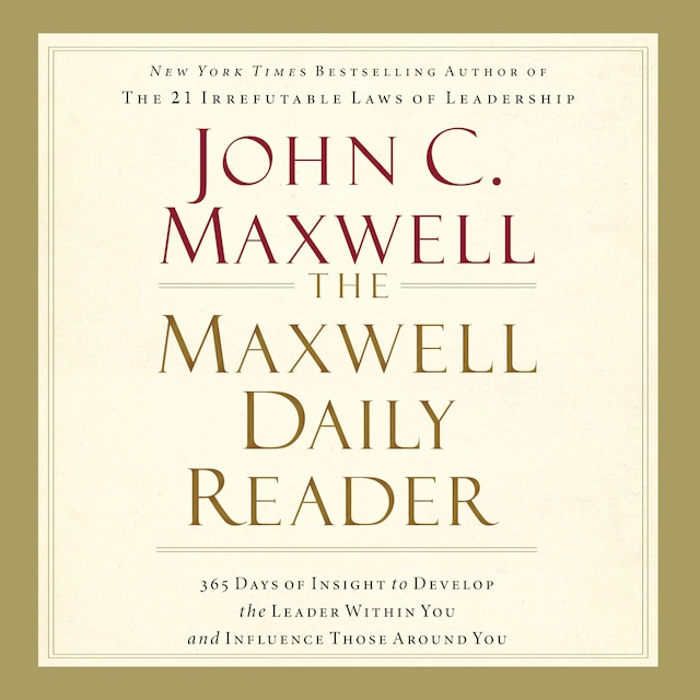 Kirjankansi teokselle The Maxwell Daily Reader