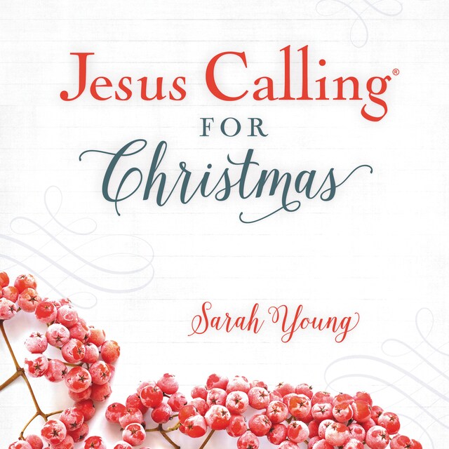 Book cover for Jesus Calling for Christmas, with Full Scriptures