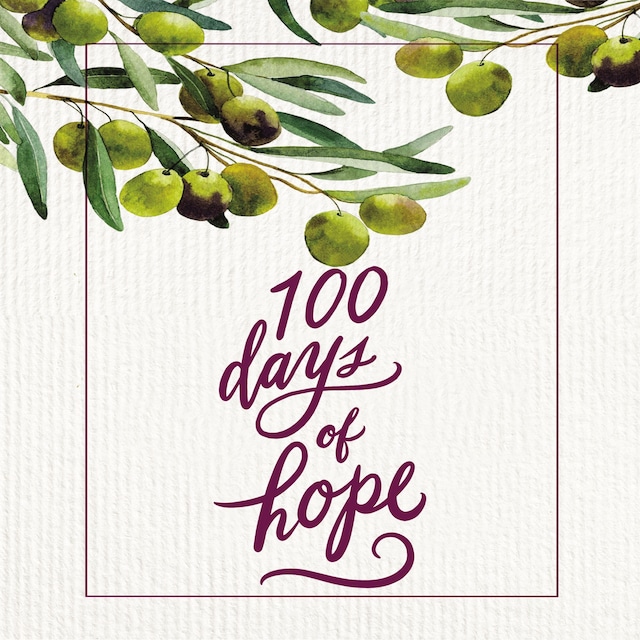 Kirjankansi teokselle 100 Days of Hope
