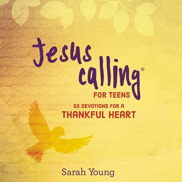 Book cover for Jesus Calling: 50 Devotions for a Thankful Heart