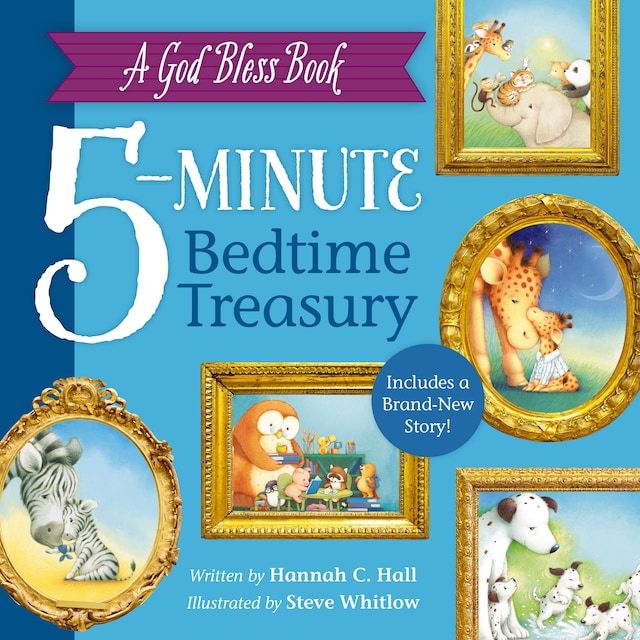 Book cover for A God Bless Book 5-Minute Bedtime Treasury