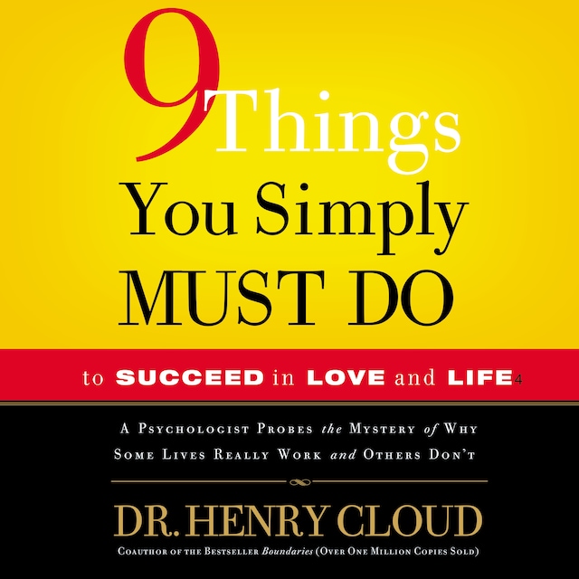 Kirjankansi teokselle 9 Things You Simply Must Do to Succeed in Love and Life
