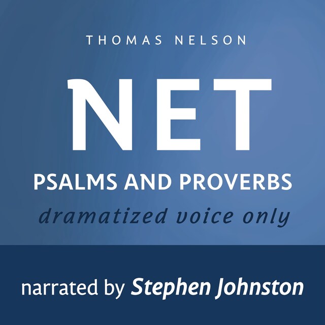 Bogomslag for Audio Bible - New English Translation, NET: Psalms and Proverbs