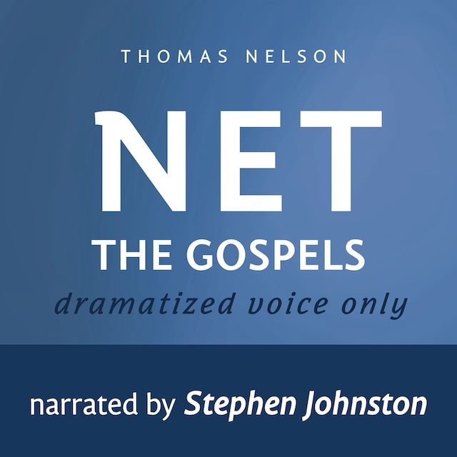 Book cover for Audio Bible - New English Translation, NET: The Gospels