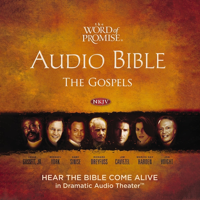 Portada de libro para Word of Promise Audio Bible - New King James Version, NKJV: The Gospels