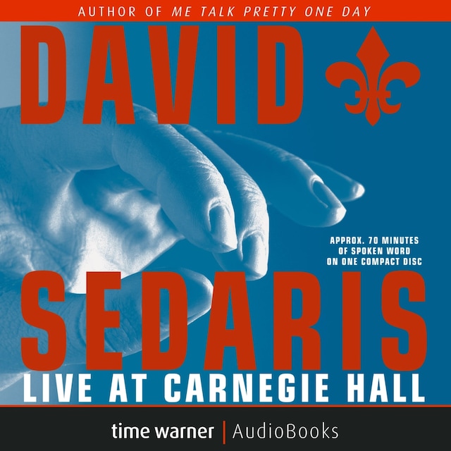Bokomslag for David Sedaris Live at Carnegie Hall