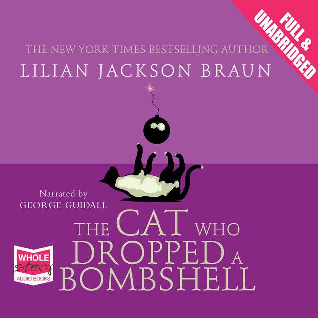 Book cover for The Cat Who Dropped a Bombshell