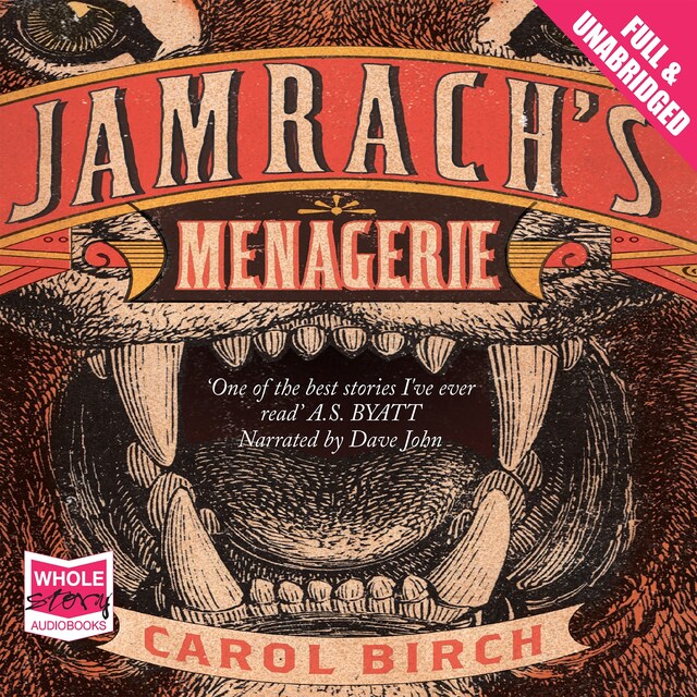 Book cover for Jamrach's Menagerie