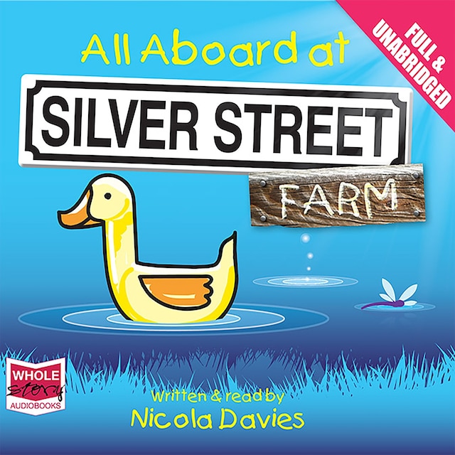 Book cover for All Aboard at Silver Street Farm