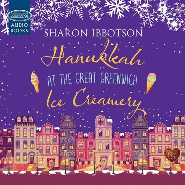 Book cover for Hanukkah at the Great Greenwich Ice Creamery