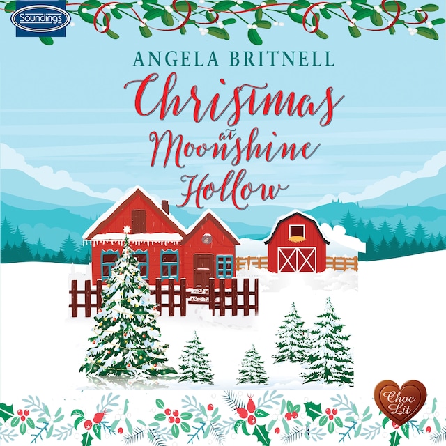 Couverture de livre pour Christmas at Moonshine Hollow