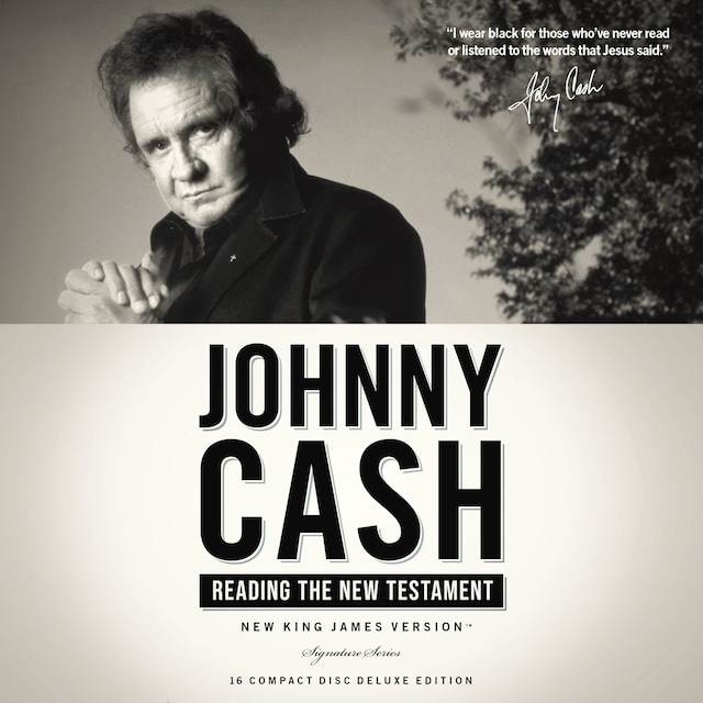 Bokomslag for Johnny Cash Reading the New Testament Audio Bible - New King James Version, NKJV: New Testament
