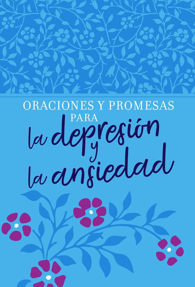 Kirjankansi teokselle Oraciones y promesas para la depresión y la ansiedad