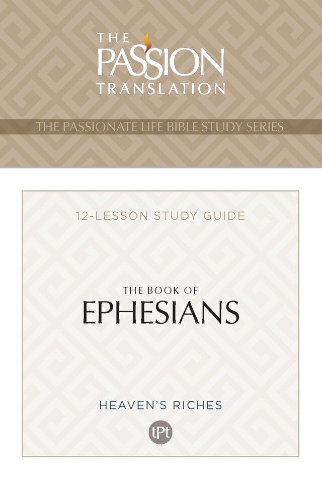 Boekomslag van TPT The Book of Ephesians