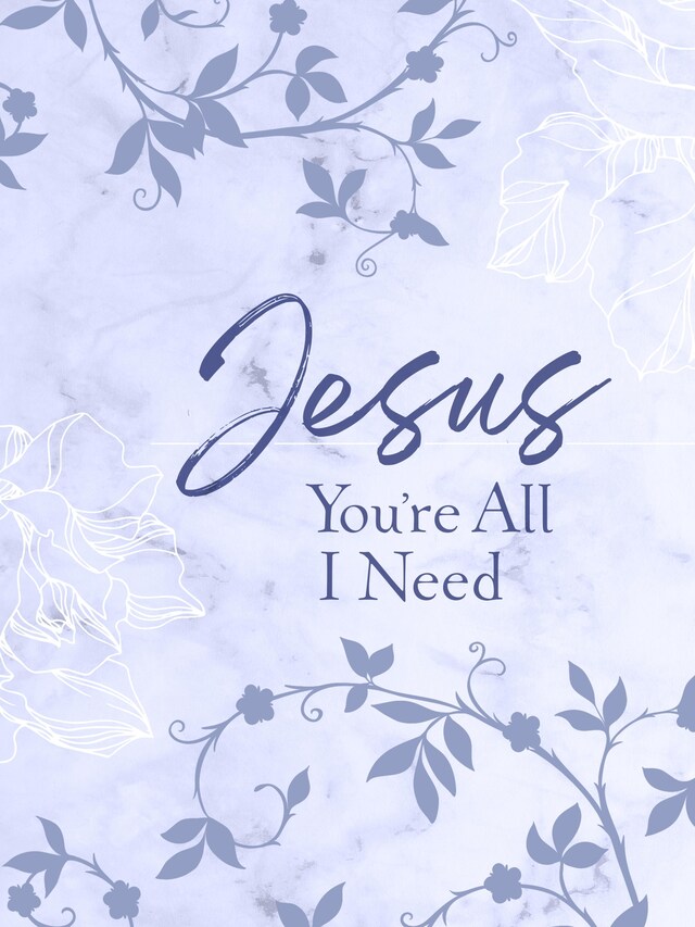 Boekomslag van Jesus You're All I Need ziparound devotional