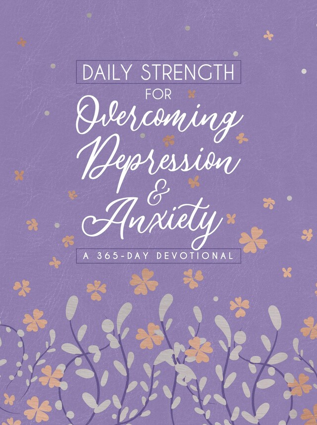 Boekomslag van Daily Strength for Overcoming Depression & Anxiety