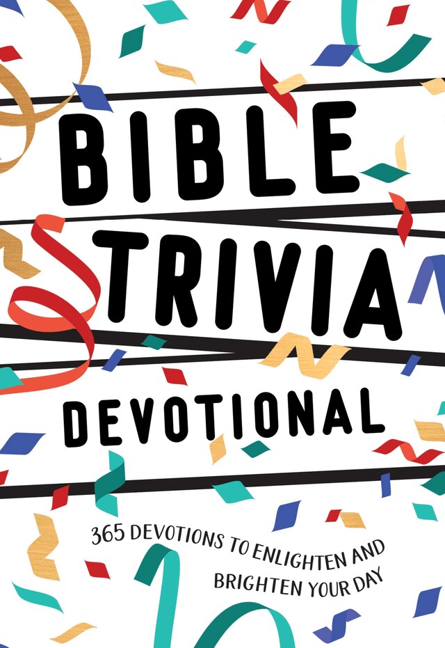 Boekomslag van Bible Trivia Devotional