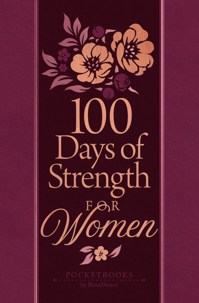 Okładka książki dla 100 Days of Strength for Women