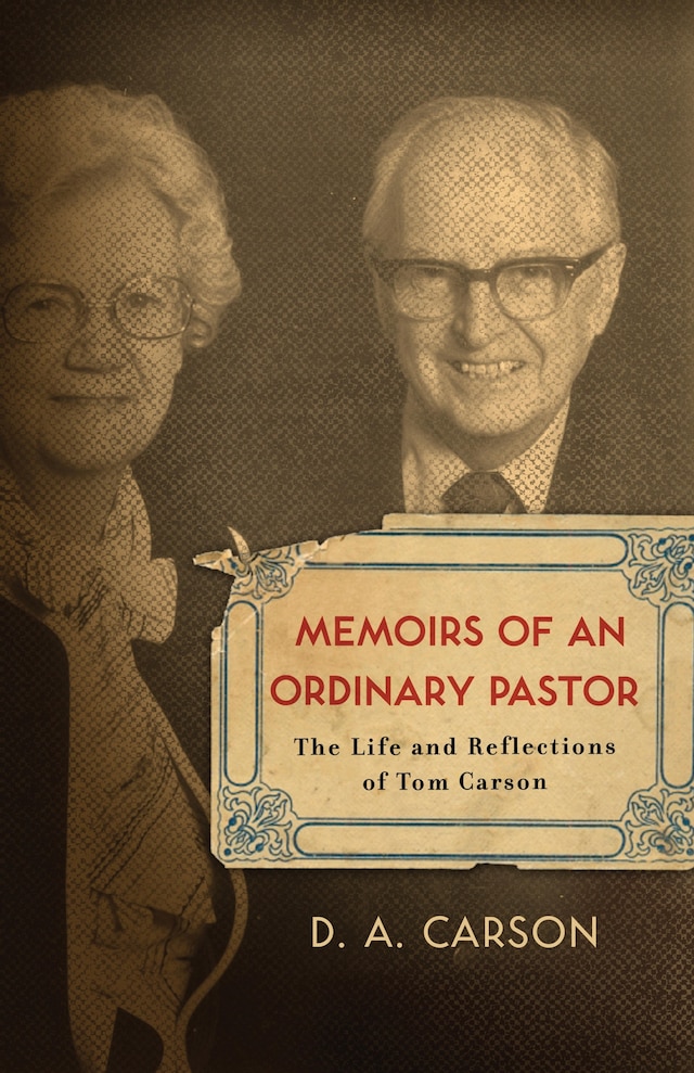 Kirjankansi teokselle Memoirs of an Ordinary Pastor