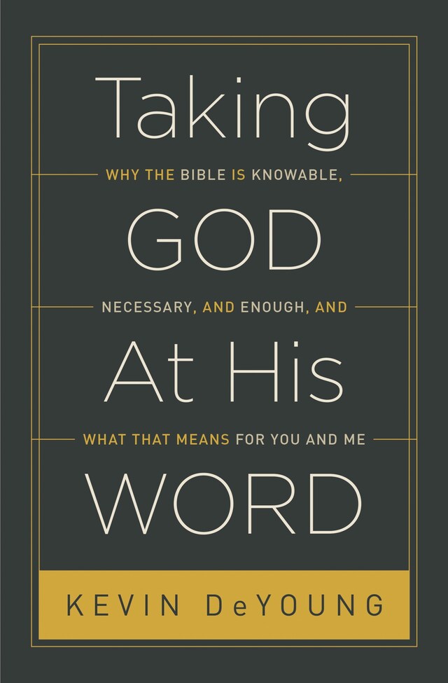 Book cover for Taking God At His Word