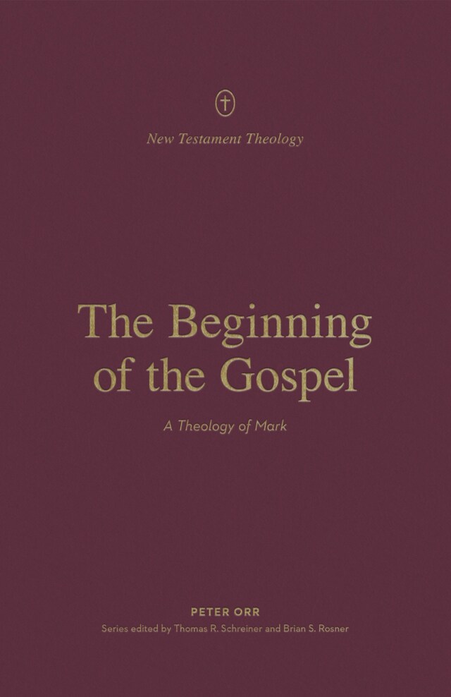 Kirjankansi teokselle The Beginning of the Gospel