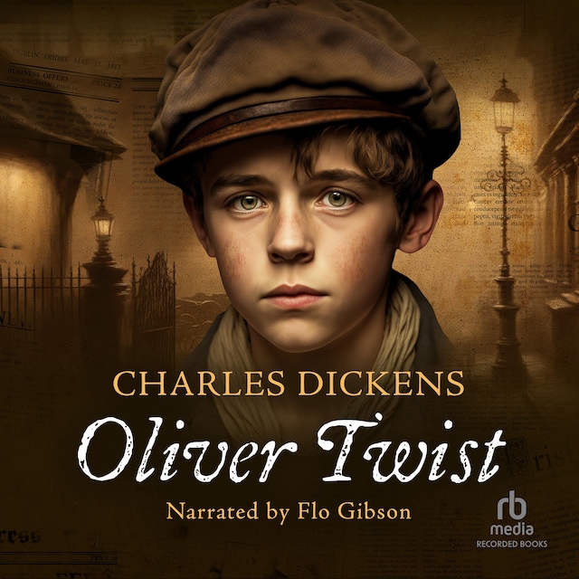 Kirjankansi teokselle Oliver Twist