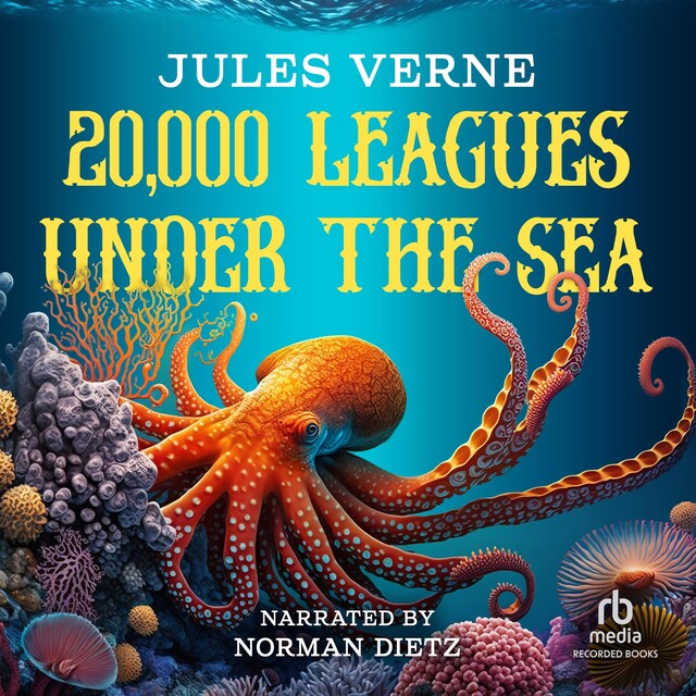 Boekomslag van 20,000 Leagues Under the Sea