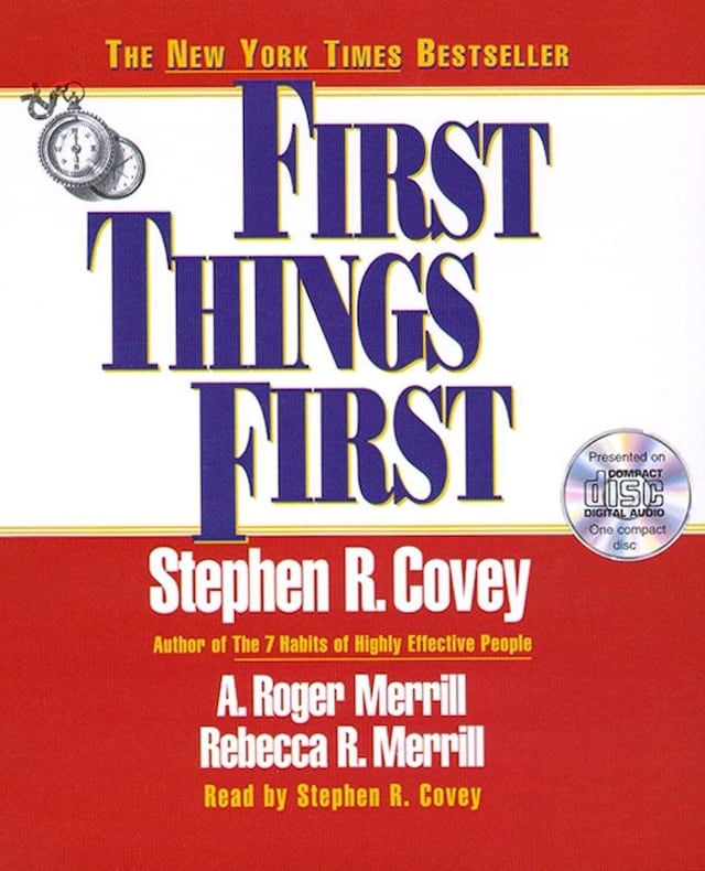 Book cover for First Things First