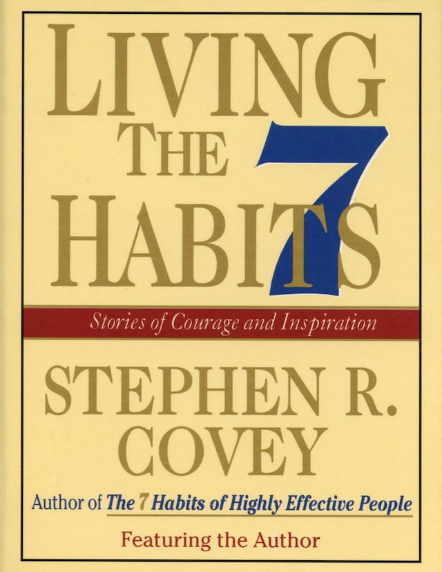 Buchcover für Living the 7 Habits