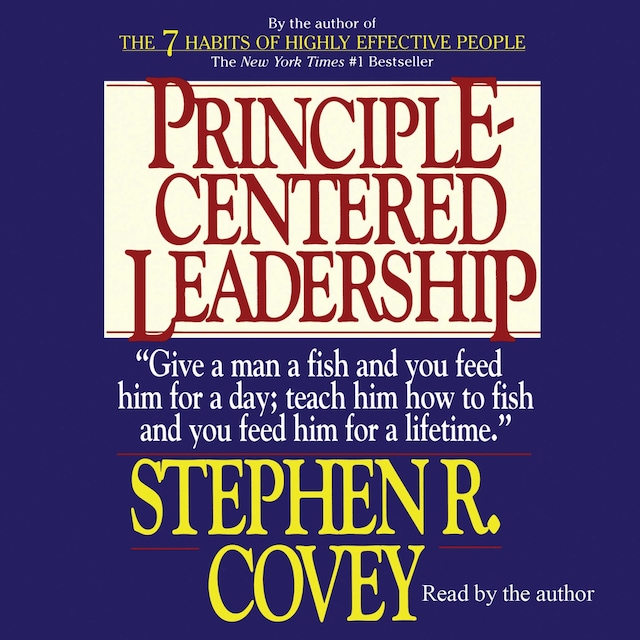 Buchcover für Principle-Centered Leadership