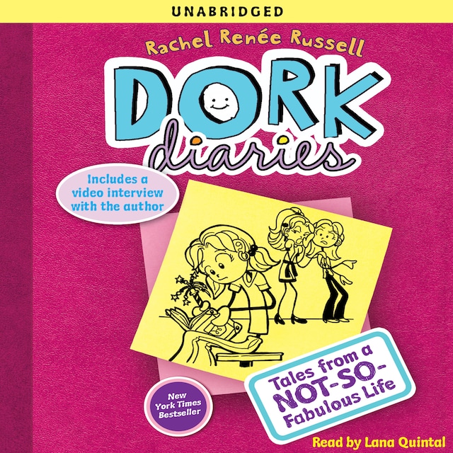 Kirjankansi teokselle Dork Diaries
