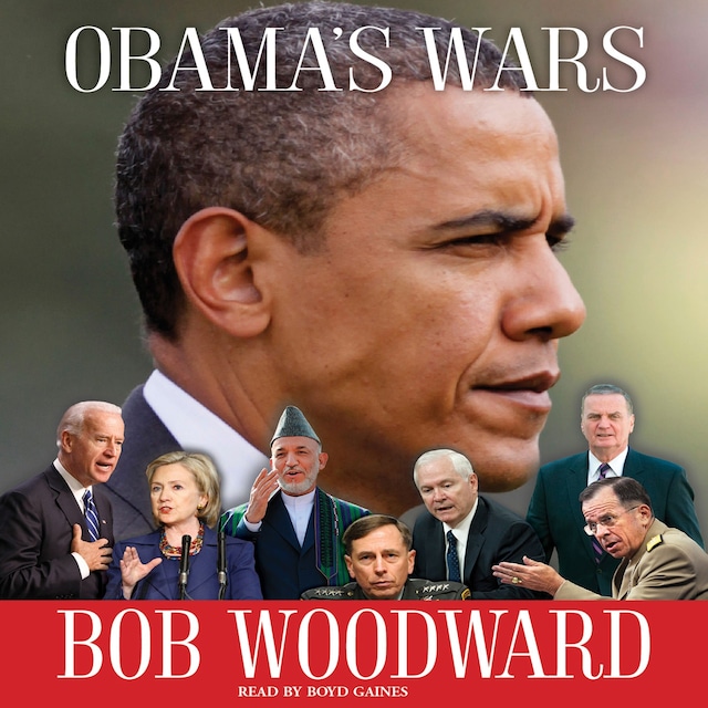 Kirjankansi teokselle Obama's Wars