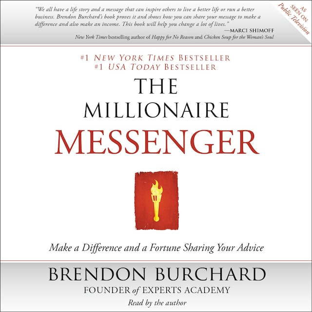 Book cover for The Millionaire Messenger