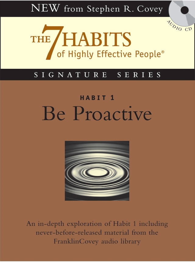 Buchcover für Habit 1 Be Proactive