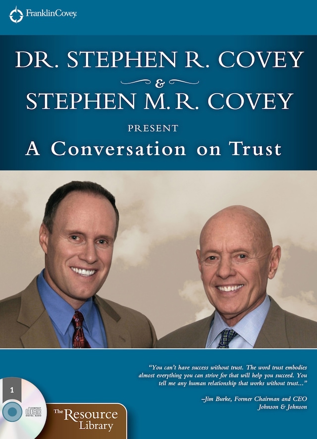 Book cover for A Conversation on Trust